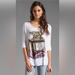 Lauren Moshi Tylie Color Love Potion
Draped Tee in White | REVOLVE, Size Small